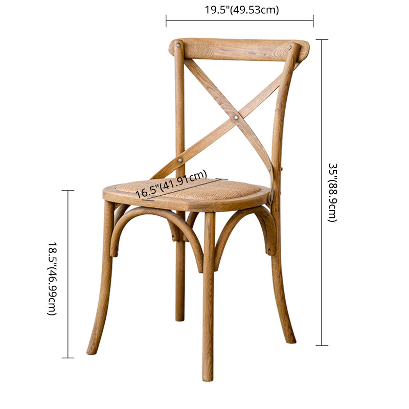 Traditional Solid Wood Dining Room Set with Rectangle Top and 4 Legs Base Dining Furniture