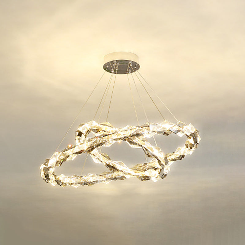 Chandeliers modernes pour la salle à manger Circular Chandelier suspendu plafonniers