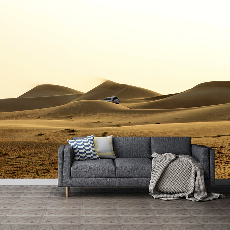Desert Landscape Wall Mural Water Resistant Wall Covering for Living Room