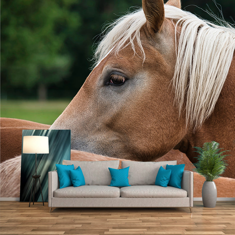 Galloping Horse Murals for Living Room Contemporary Style ,Customized Size