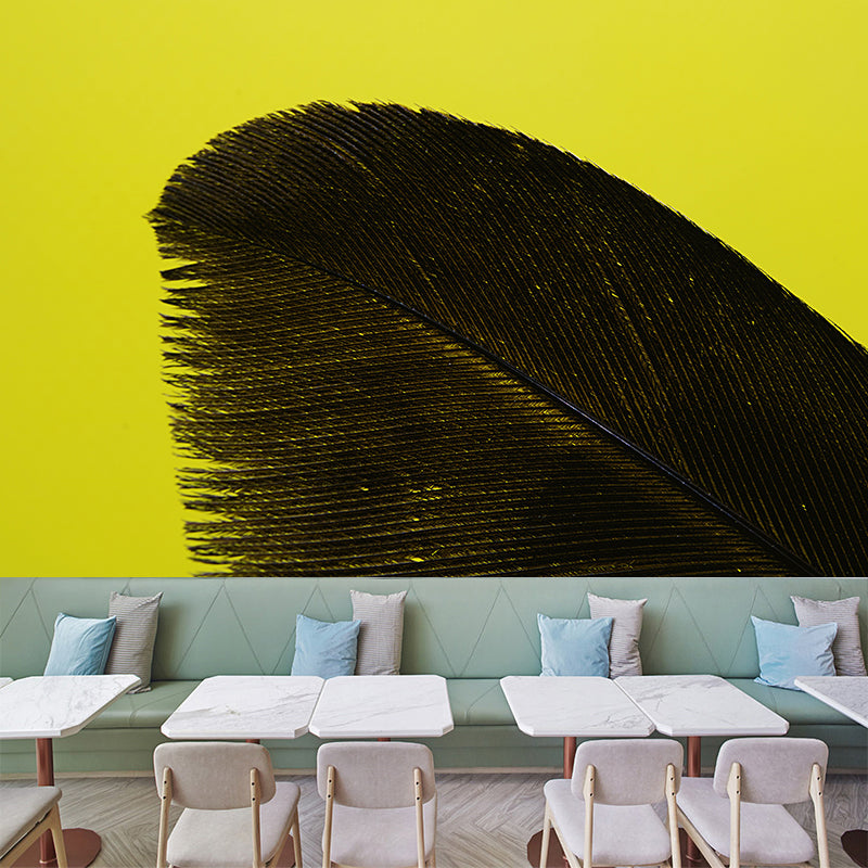 Light Plumage Mural Decal for Girls Bedroom, Waterproofing, Personalised