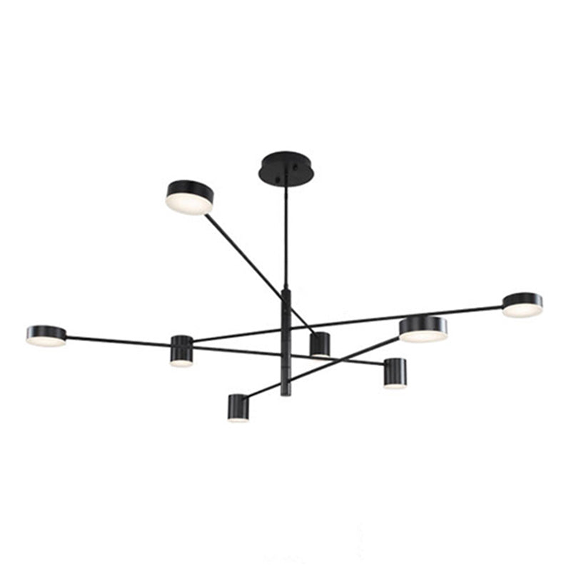 LED Postmodern Chandelier Lighting Metal Ceiling Pendant Light for Living Room