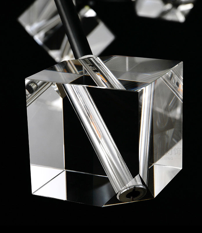 Modern Chandelier Light Metal Artistic Ceiling Pendant for Dining Room Living Room