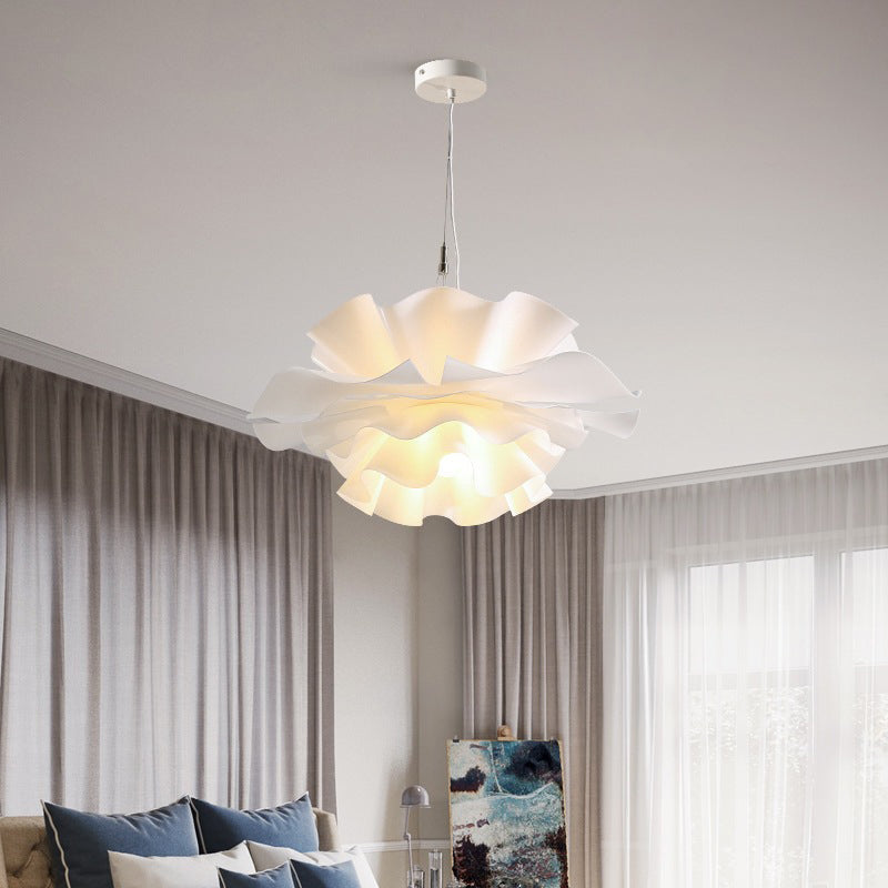 Contemporary 1 Head Acrylic Pendant Light Fitting Suspension Lighting Fixture for Cafe