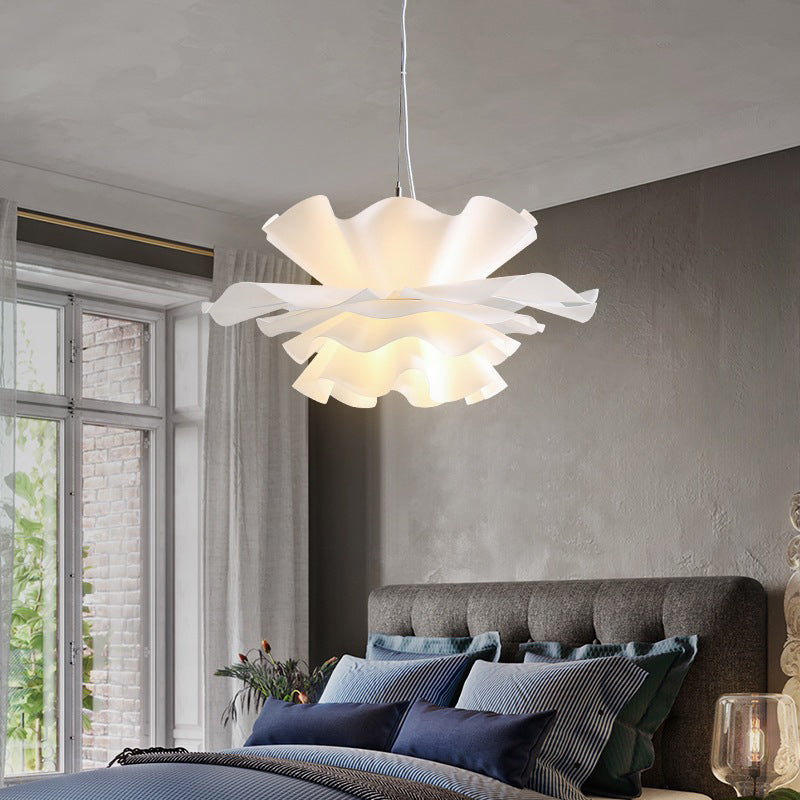 Contemporary 1 Head Acrylic Pendant Light Fitting Suspension Lighting Fixture for Cafe