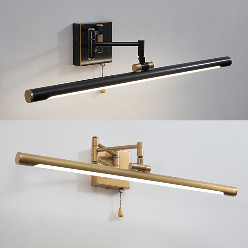 Vanité allongée Lumières murales postmodernes simplicité applique murale acrylique pour salle de bain