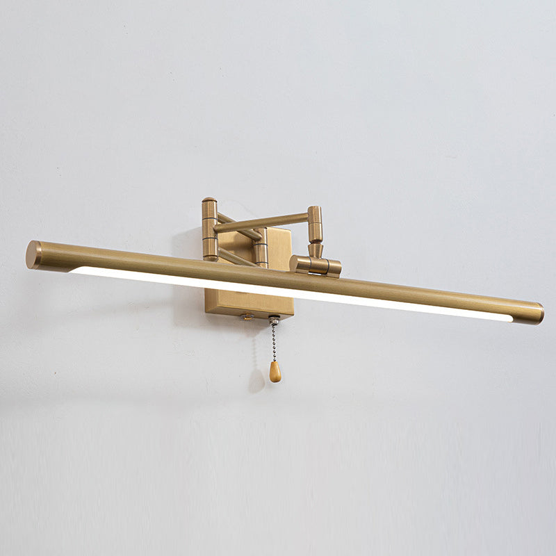 Vanité allongée Lumières murales postmodernes simplicité applique murale acrylique pour salle de bain