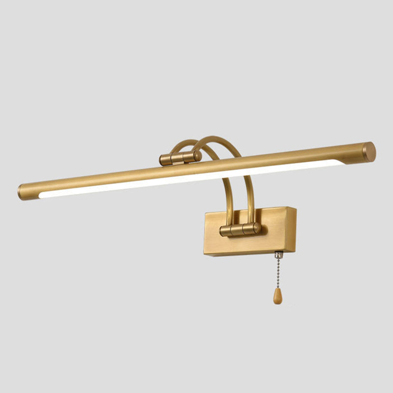 Luci a specchio vanità tradizionali Acrilico Acrilico Acrifide per il bagno