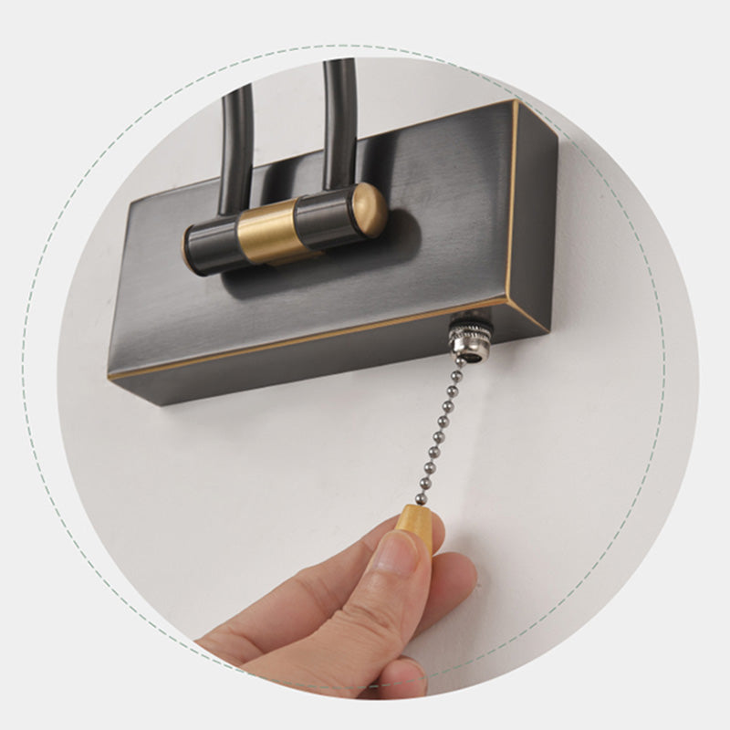 Luci a specchio vanità tradizionali Acrilico Acrilico Acrifide per il bagno