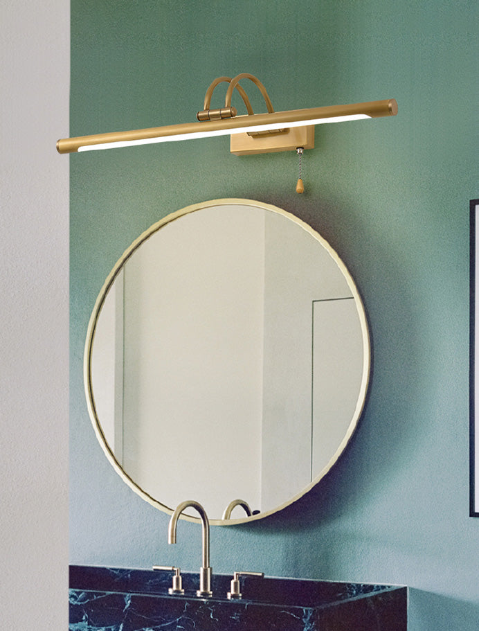 Luci a specchio vanità tradizionali Acrilico Acrilico Acrifide per il bagno