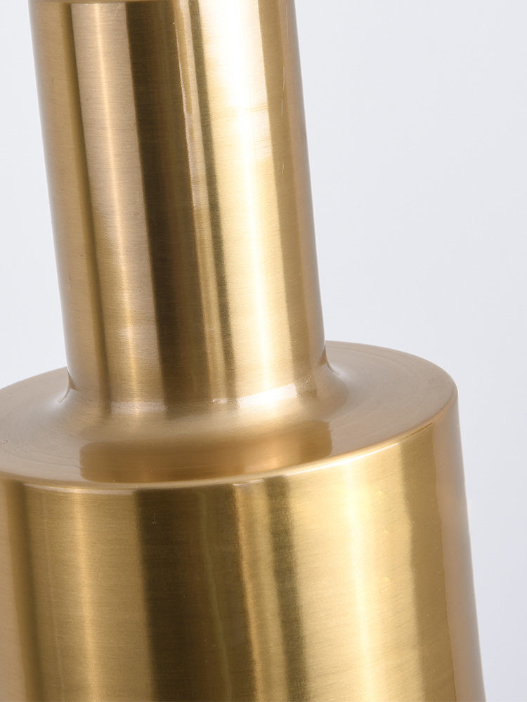 Post-modern Style Hanging Lamp Kit Simple Metal Bedroom Down Lighting Pendant in Gold