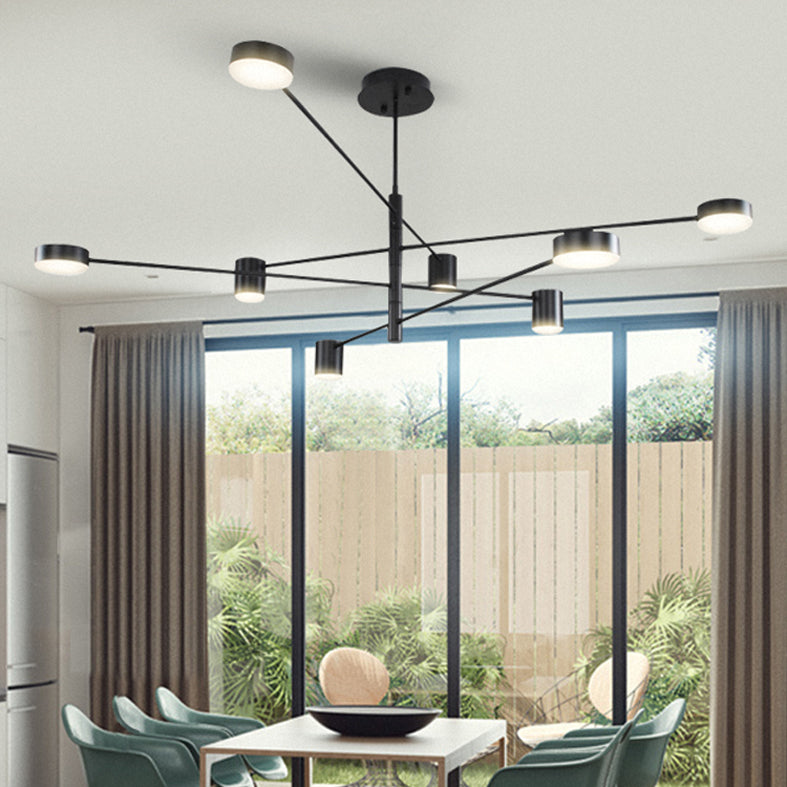 LED Postmodern Chandelier Lighting Metal Ceiling Pendant Light for Living Room