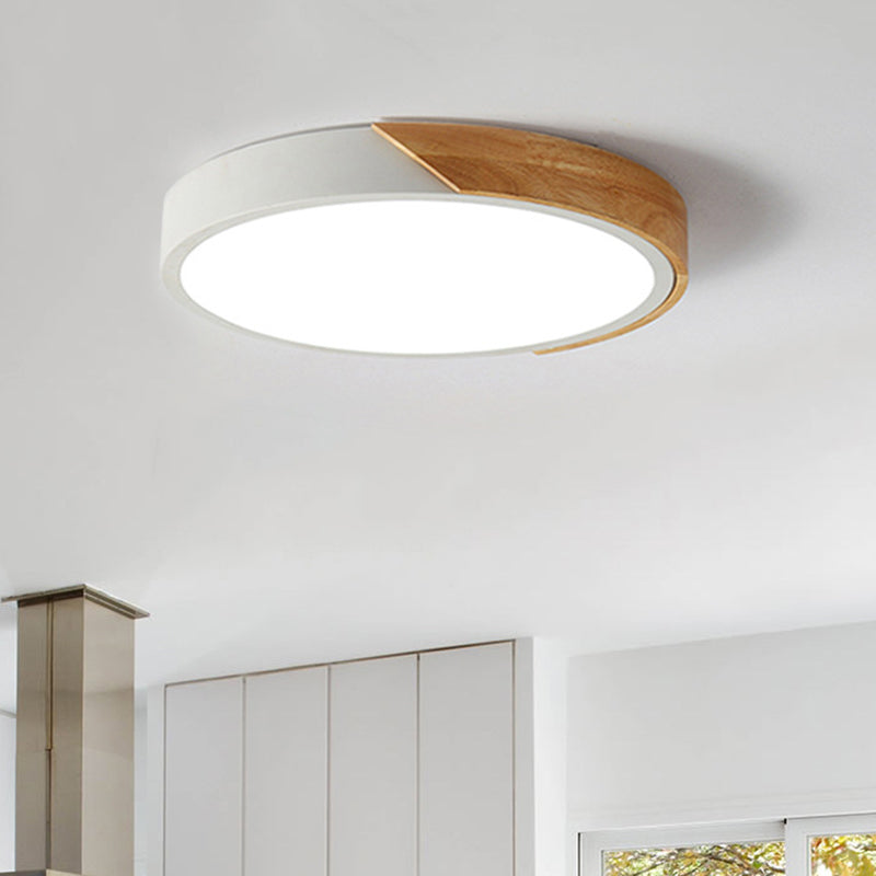 Geometric 1-Light Flush Ceiling Light Modern Style Acrylic Flush Mount Ceiling Lamp