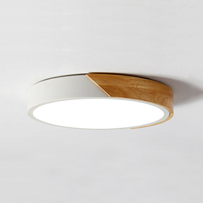 Geometric 1-Light Flush Ceiling Light Modern Style Acrylic Flush Mount Ceiling Lamp