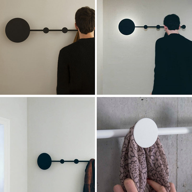 Nordic Modern Metal 1-Light Wall Mount Lamp Linear Wall Sconce for Bedroom