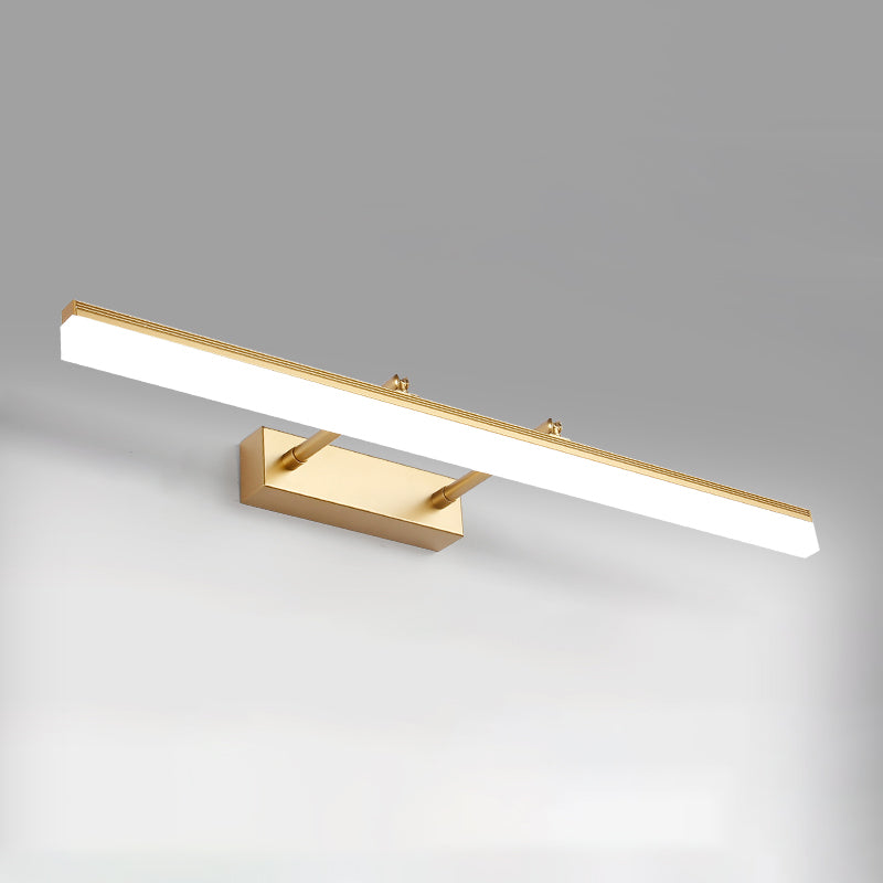 Lampada da parete del braccio a slitta da sw di tonalità lineare 1 Metal 1 Light Sconce Lampada