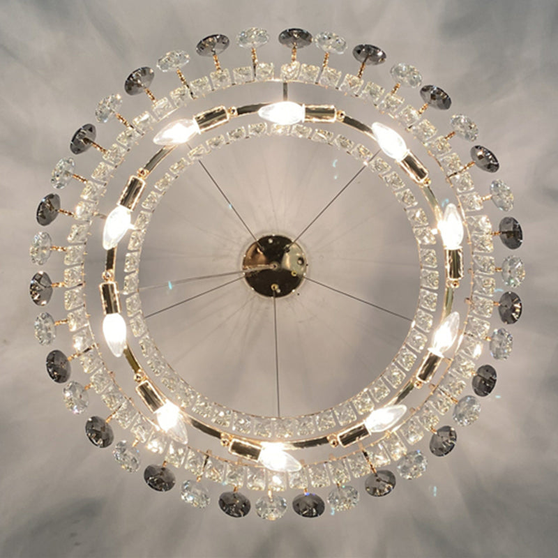 Sphere de salle à manger moderne Sphere Chandelier Prendant Lighting Fixtures Crystal