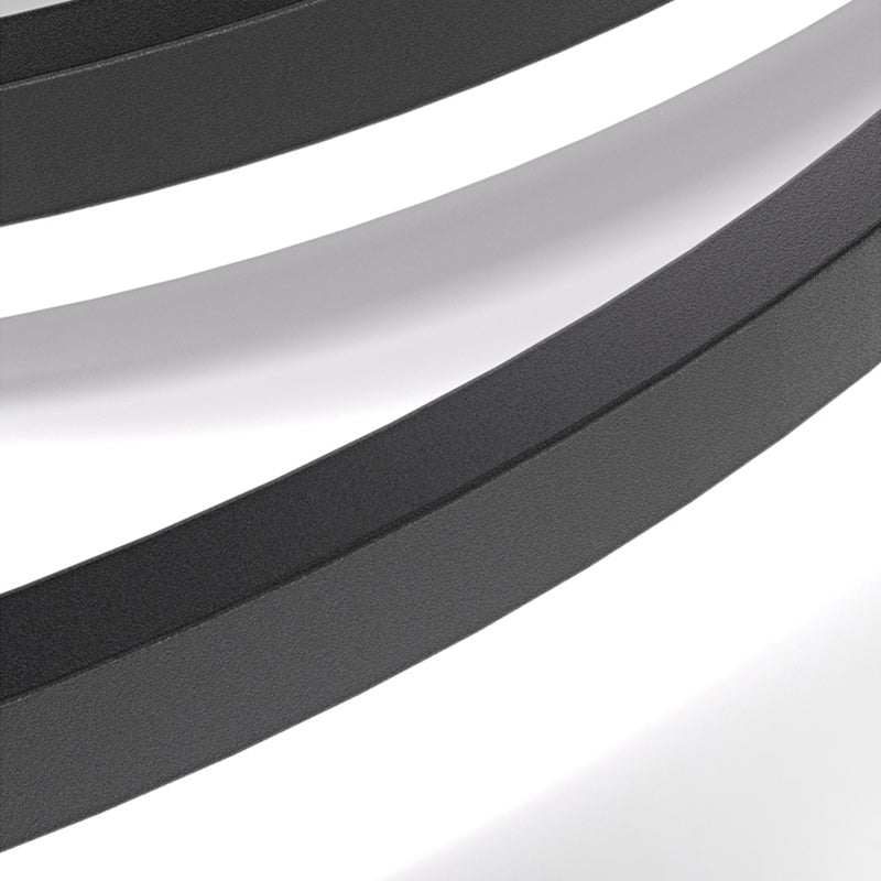 Luz de lámpara de araña moderna accesorios de iluminación de araña de araña circular