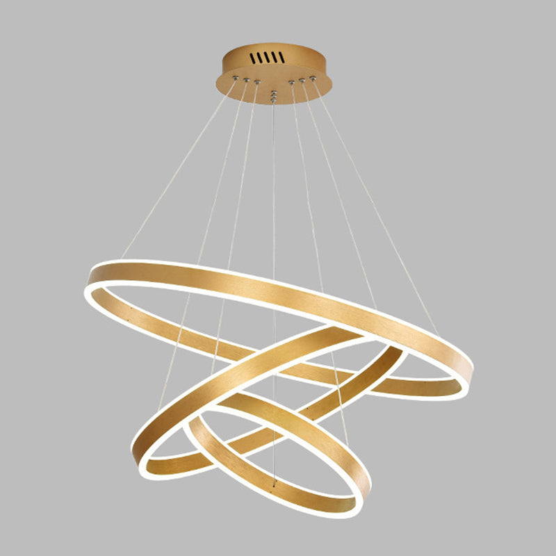 Modern Chandeliers For Dining Room Multiple Rings Chandelier Lighting Fixtures