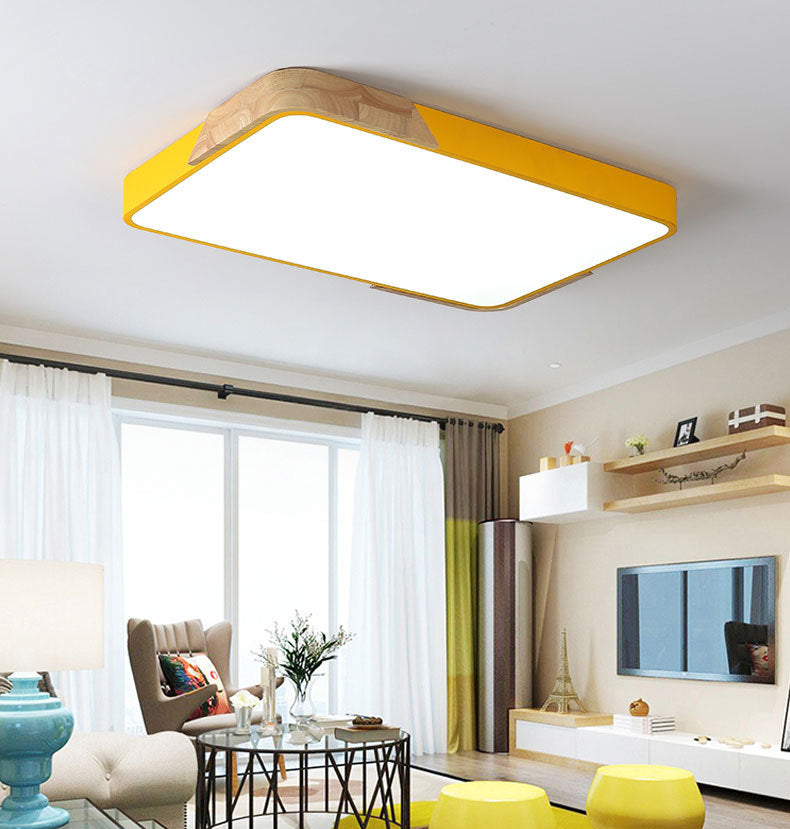 Moderne stijl 1-lichts inbouwarmaturen Geometrische acryl inbouwplafondlamp