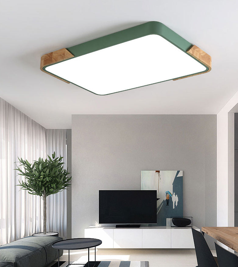 Moderne stijl 1-lichts inbouwarmaturen Geometrische acryl inbouwplafondlamp