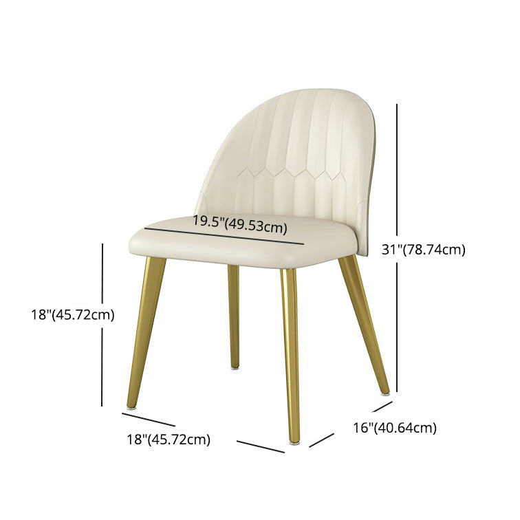 Minimalist Sintered Stone White Dining Set White Standard Dining Set for Kitchen