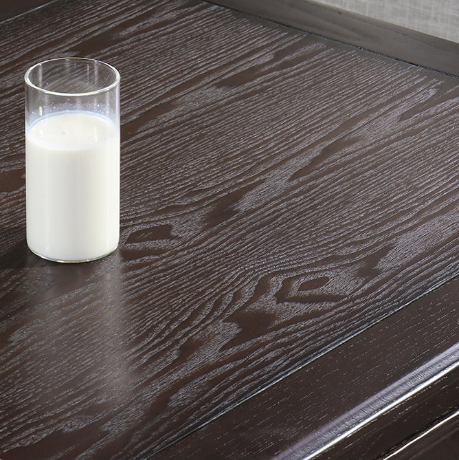 Traditional Wooden Dining Set with Rectangle Top and 4 Legs Base Dining¬†Room¬†Set