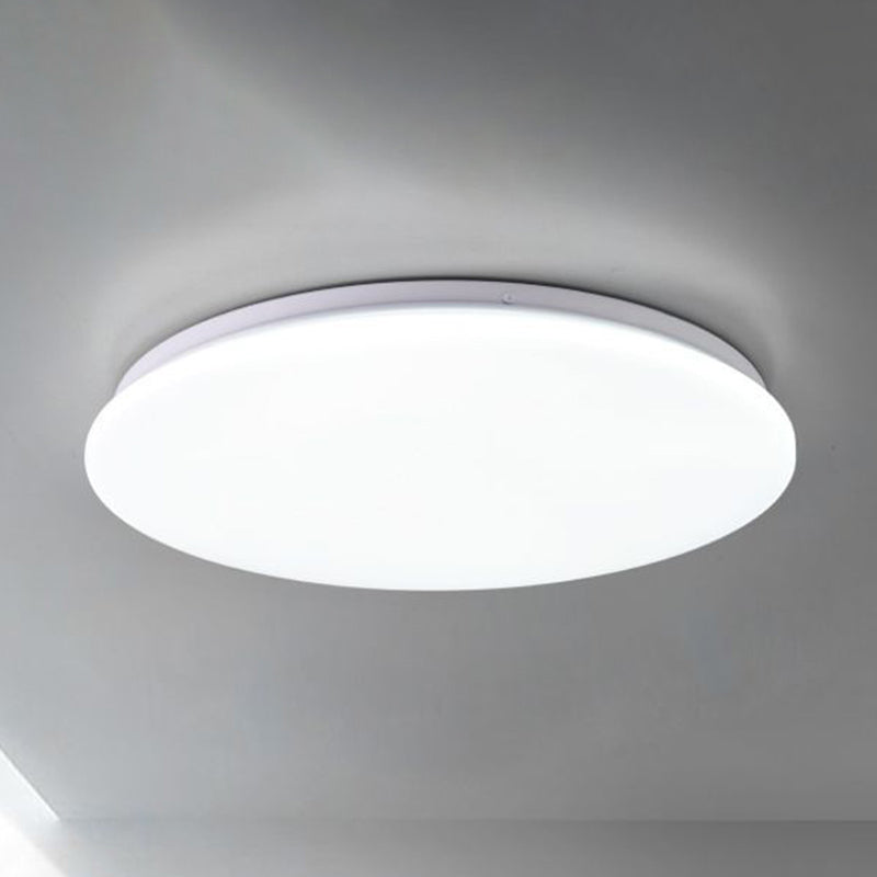Simplistic LED Flush Mount Ceiling Light Fixture for Office Meeting Room