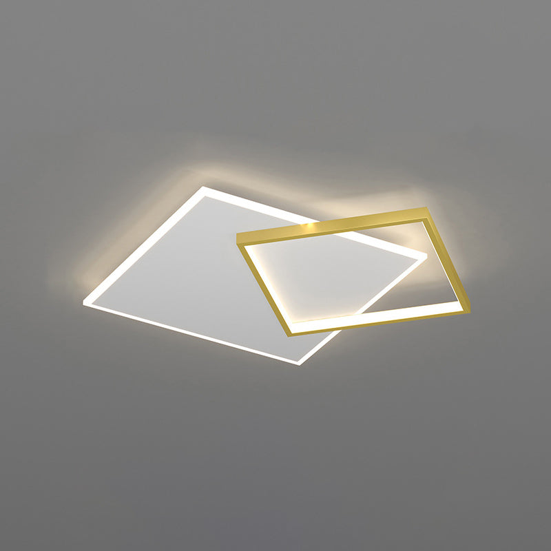 Acryl moderne stijl ontwerp inbouwlamp 2-lichts LED-lichtarmatuur voor woonkamer