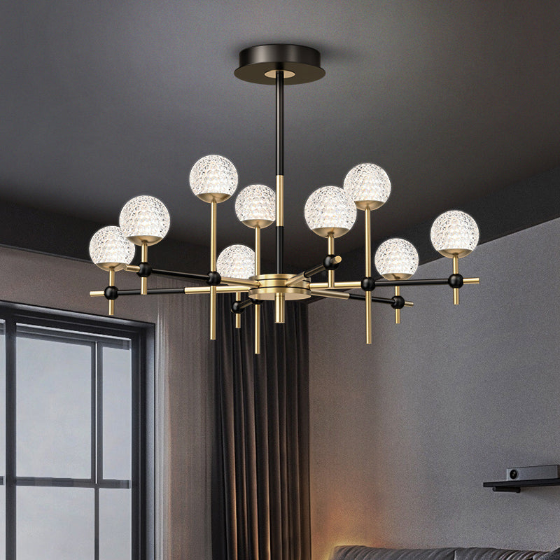 Branch Iron Suspension Light Postmodern Chandelier for Living Room Dinning Room