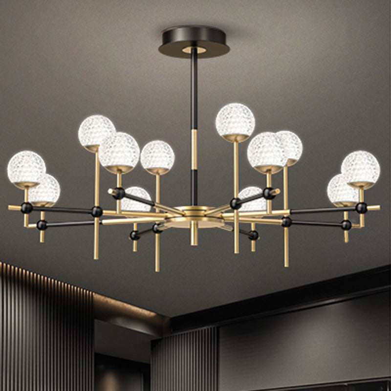 Branch Iron Suspension Light Postmodern Chandelier for Living Room Dinning Room