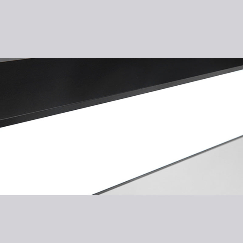 Contemporary Simple Style Rectangle Shaped Led Pendant Decorative Lights for Office