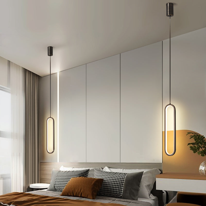 Servo moderno a forma di metallo ovale per la sala da pranzo del bagno per soggiorno