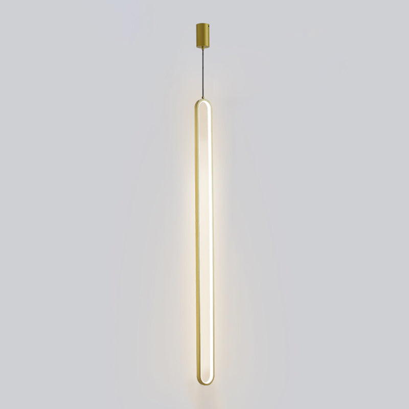 Servo moderno a forma di metallo ovale per la sala da pranzo del bagno per soggiorno