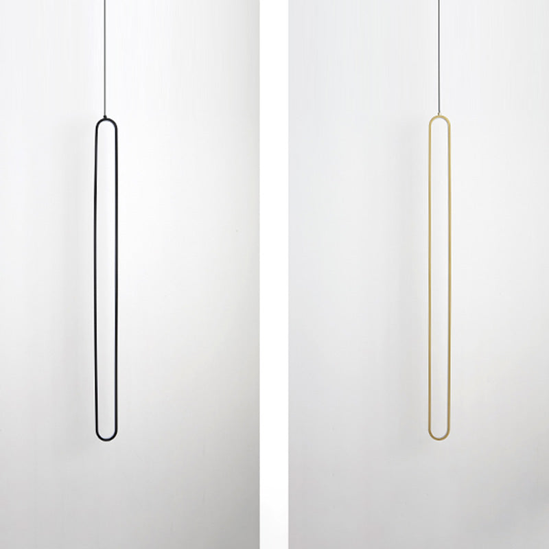 Servo moderno a forma di metallo ovale per la sala da pranzo del bagno per soggiorno