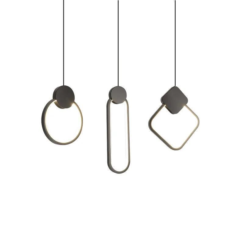 Simple Contemporary Single Head Pendant LED Pendant  for Bar Study Room