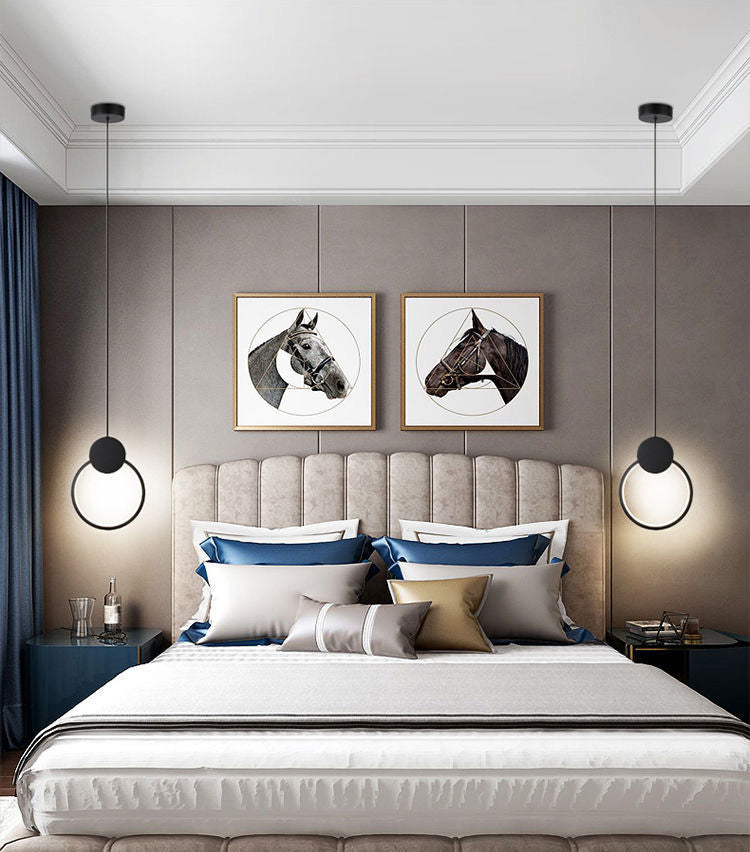 Simple Contemporary Single Head Pendant LED Pendant  for Bar Study Room