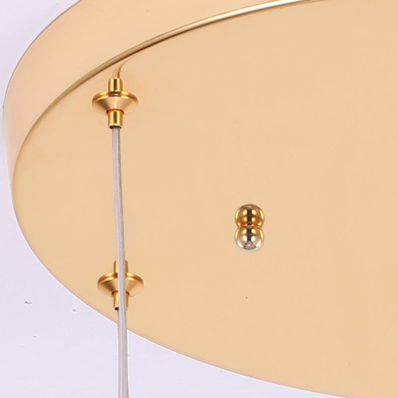 Minimalismo contemporaneo a sospensione vetro trasparente 10 piega per soffitto sospesa per le scale a spirale