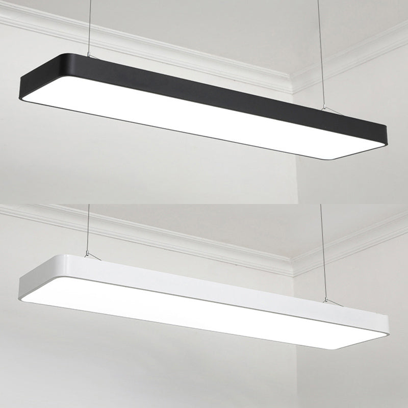 Cadre métallique LED Pendembre dans le style moderne 54W LED Suspended Lights for Office Conference Room