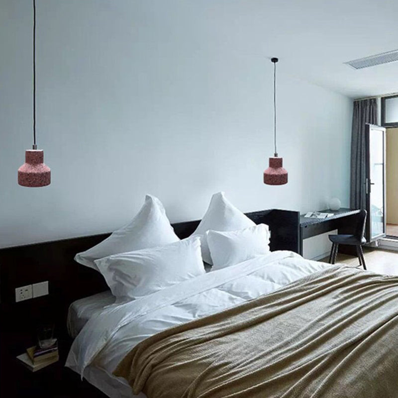 Plateau de pendentif ombré en pierre Style moderne suspendu pendant pour le salon