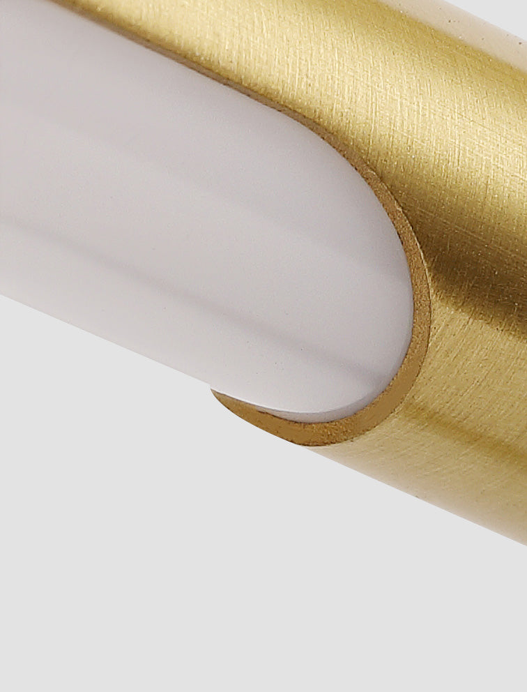 Luces de pared de tocador lineal Simplicidad posmoderna Disparo de pared acrílico para baño