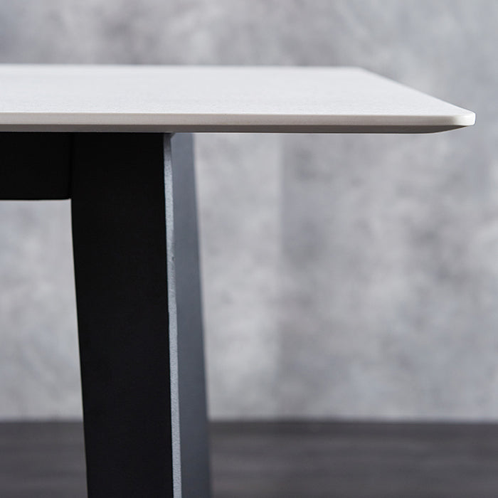 Modern Sintered Stone Dining Set White Multi Purpose Dining Table Furniture for Dining Room