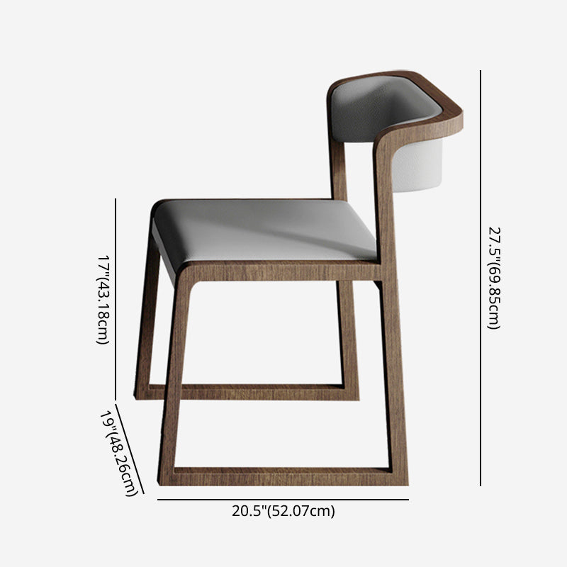Scandinavian Sintered Stone Dining Table Set Rectangular Dining Table with Solid Wood Base