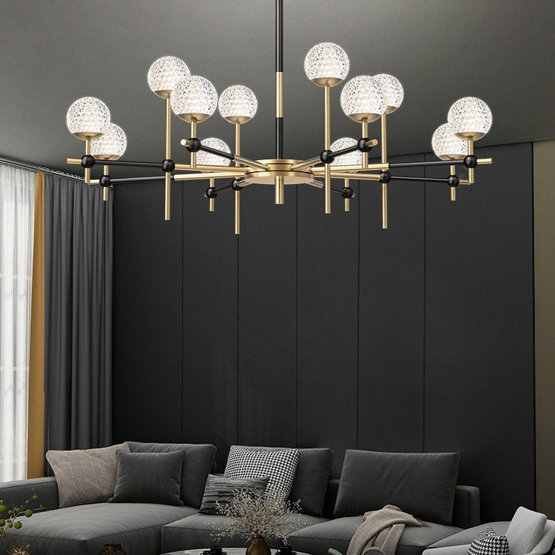 Branch Iron Suspension Light Postmodern Chandelier for Living Room Dinning Room