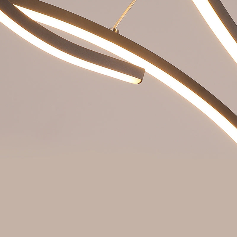 Linear Island Pendant LED New Modern Ceiling Pendant Light for Dining Room