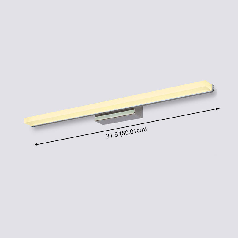 1-licht lineaire schaduw Wand SCONCE Moderne eenvoudige stijl Mirror Wandverlichting