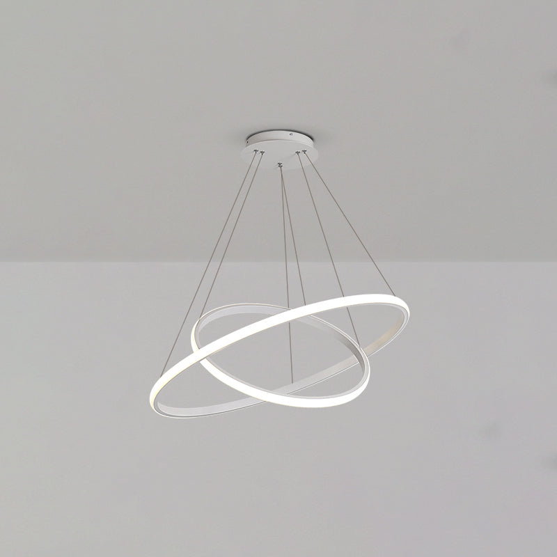 Modern Chandeliers For Dining Room Multiple Rings Chandelier Lighting Fixtures