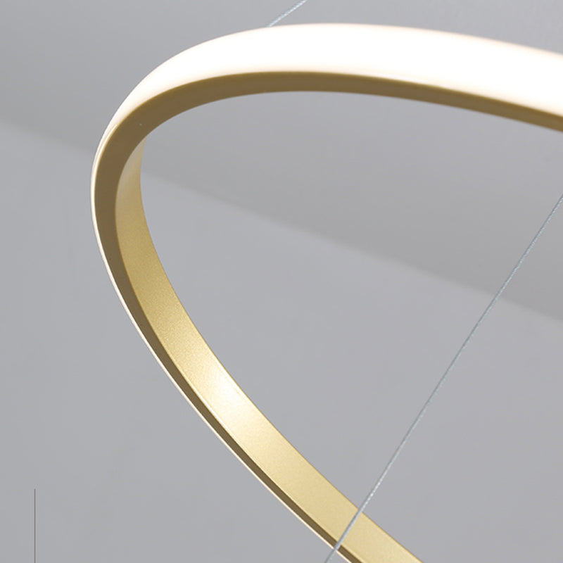 Modern Chandeliers For Dining Room Multiple Rings Chandelier Lighting Fixtures