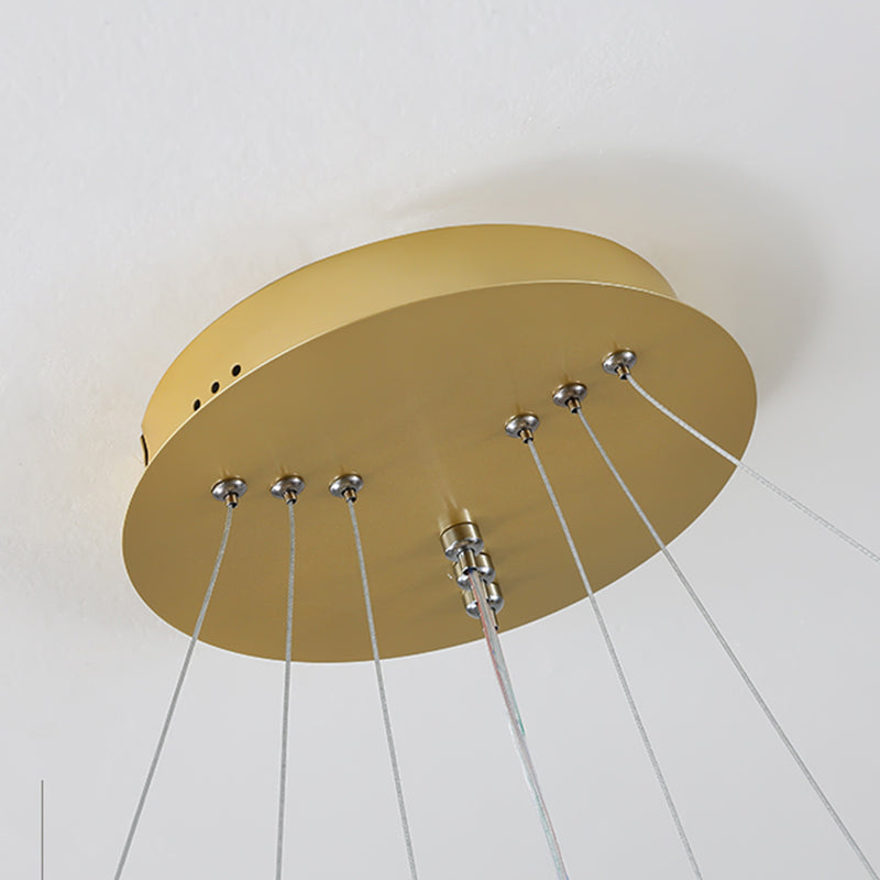 Modern Chandeliers For Dining Room Multiple Rings Chandelier Lighting Fixtures