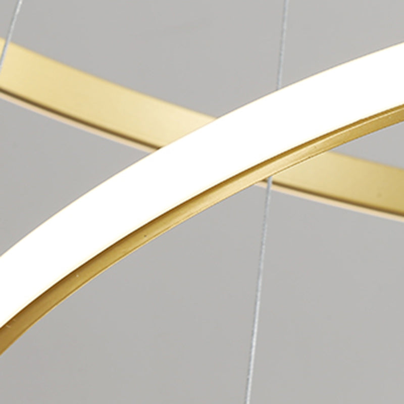 Modern Chandeliers For Dining Room Multiple Rings Chandelier Lighting Fixtures